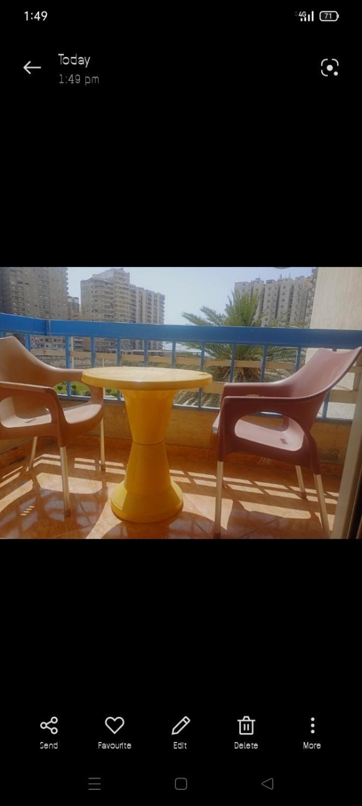 شقة للعائلات العصافرة بحري فيو بحر وحدائق Apartmán