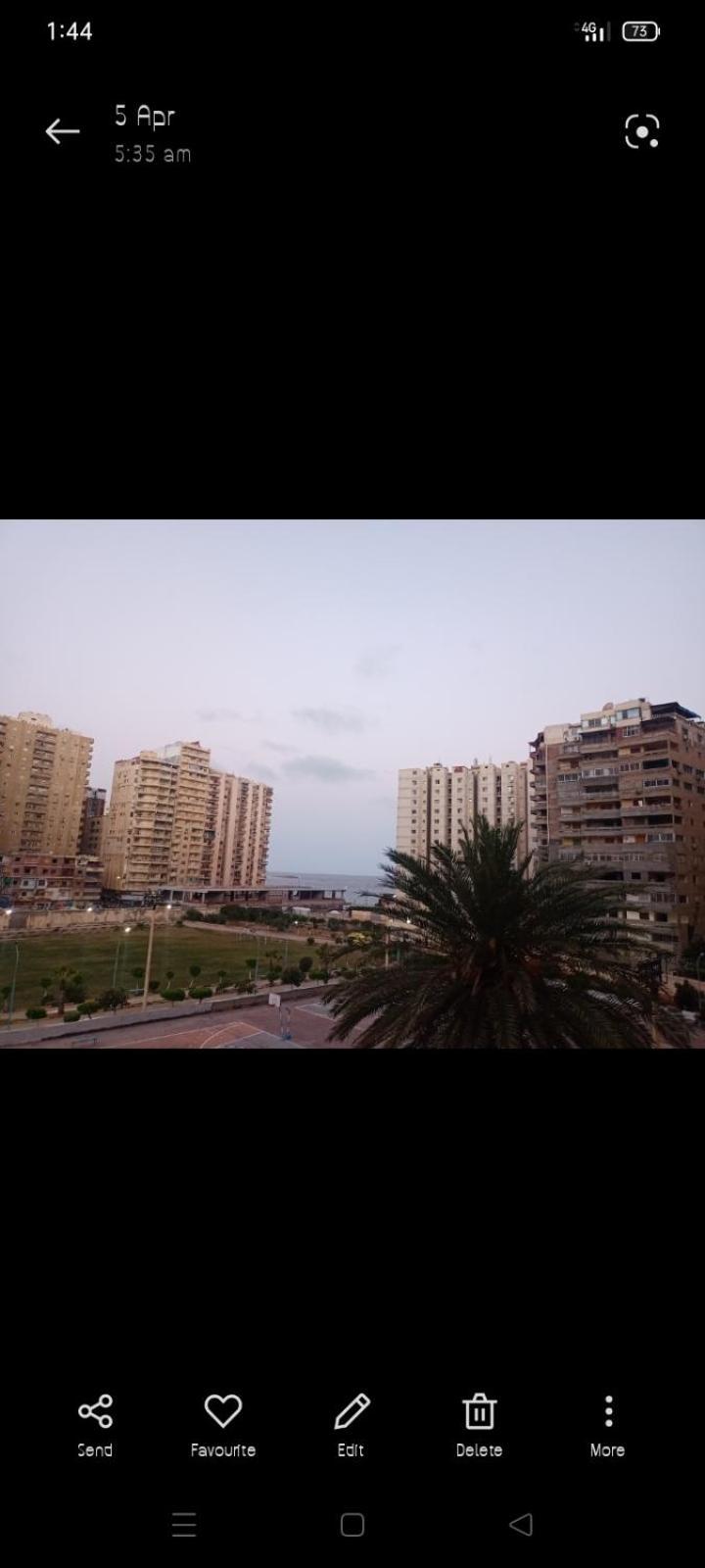 شقة للعائلات العصافرة بحري فيو بحر وحدائق Alexandrie
